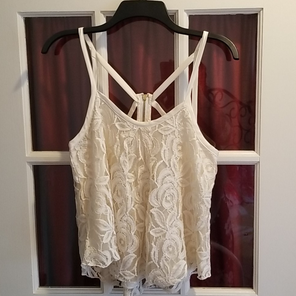 American Rag Cie Lace Tank Top